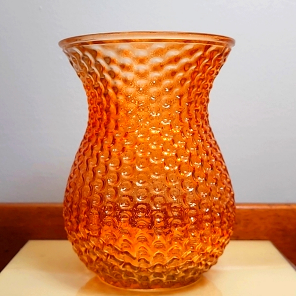 Tangerine MCM Vase
